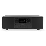 sonoro Primus Internetradio mit Bluetooth (Spotify, Deezer, Podcasts, FM/UKW, DAB Plus, WLAN, AUX-In, Holzgehäuse) Stereoanlage Schwarz