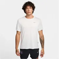 Nike Herren Miler Breathe Dri-Fit Tee weiß