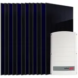 sunniva Balkonkraftwerk Fullblack Bifacial 6000 W inkl. SolarEdge SE6K Wechselrichter