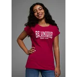 Kidsworld T-Shirt in bordeaux - Gr.: 140/146