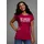 Kidsworld T-Shirt in bordeaux - Gr.: 140/146