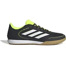 adidas Herren Fussball-Hallenschuhe Copa Court, CBLACK/FTWWHT/LUCLEM, 48