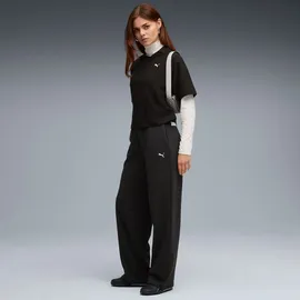 Puma Class Comfort Pinnacle High Waist Straight Pants TR op Jogginghose Schwarz XL