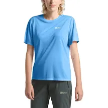 Jack Wolfskin Vonnan Kurzarm-t-shirt - Mid Blue - XL