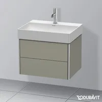 Duravit XSquare Waschtischunterschrank, 2 Auszüge, XS416109292,