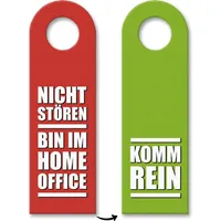 Trendaffe Nicht stören, Homeoffice oder Komm rein Türhänger in