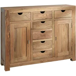 Highboard YOGA - braun - BHT 140x120x40 cm