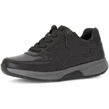 Gabor Damen, Low-Top Sneaker, Frauen Halbschuhe,Sportschuhe,Freizeitschuhe,Turnschuhe,Laufschuhe,Freizeit,sportlich,schwarz,40.5 EU / 7 UK - 40.5 EU