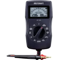 VOLTCRAFT Batterietester BT-501 Messbereich (Batterietester) 1,2 V, 1,5 V, 3 V, 6 V, 3,7 V, 9 V, 12 V Batterie, Akku BT-501