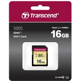 Transcend SDHC 16GB Class 10 500S UHS-I