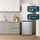Homex CFSN3041A-S Kühl-Gefrierkombination (304 l, 1873 mm hoch, Silber)