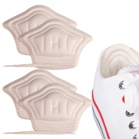 SULPO 2 Paare Fersenpolster - Schuheinlagen - Fersenschutz - Schuheinlage für zu große Schuhe - Fersenkissen um Schuhe zu verkleinern - Ferse Einlegesohlen - 5 mm