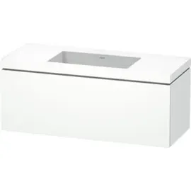 Duravit Waschtischunterschrank c-bonded L-Cube 120x48cm, o HL, we. matt, 1 Ausz., wandhängend