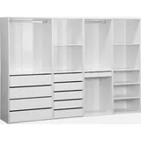 sweeek - Modulares Ankleide-Set mit 4 Elementen - Weiß - Weiß