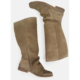 felmini wide fit Stiefel Stiefel Veloursleder - Hellbraun - 41