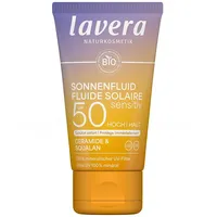 Lavera Sun-Sensitiv Sonnenfluid Sensitiv Creme LSF 50 40 ml