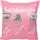 Hti-Living Sofahelden Kissen 40 x 40 cm Pink