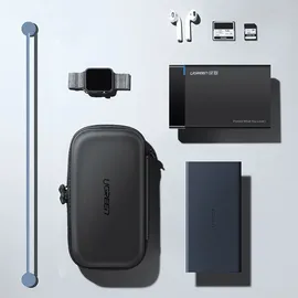 UGREEN 40707 Speicherlaufwerkhülle Beuteltasche EVA (Äthylen-Vinylazetat) Schwarz