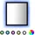 vidaXL LED-Badspiegel Schwarz 40x8,5x37 cm Spanplatte