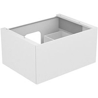 Keuco Unterschrank Edition 11 31341300100 70 x 35 x 53,5 cm, mit LED, Glas Weiss