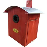 HABAU Nistkasten Runddach rot