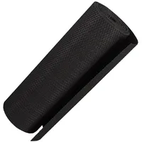 nyvi Balkonverkleidung 90 x 300 cm schwarz Polyrattan