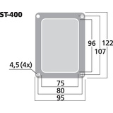 Monacor Lautsprecher-Schraubanschluss ST-400