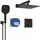 Villeroy & Boch Universal Taps & Fittings Unterputz-Duschsystem mit Thermostat, TVZ000103000K5,