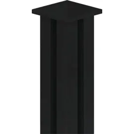 osmo holz OSMO Pfostenkappe Dach für Aluminium-Pfosten 9x9 Anthrazit