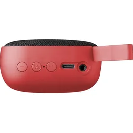 Cellular Line Bluetooth Lautsprecher AUX tragbar rot