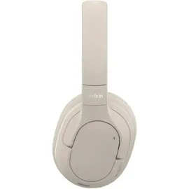Belkin SoundForm Isolate Noise Cancelling Kopfhörer kabellos Bluetooth Kopfhörer, Headset mit Mikrofon, Over-Ear-Kopfhörer mit 60 Stunden Wiedergabe, tiefer Bass, CloudCushion Hörmuscheln – Sandfarben