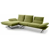 KOINOR Ecksofa Francis Stoff Grün 314 cm