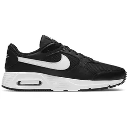 Sneaker NIKE SPORTSWEAR "WMNS AIR MAX SC", Gr. 38,5, schwarz-weiß (schwarz, weiß), Leder, Textil, sportlich, Schuhe