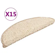 vidaXL Stufenmatte 56 x 17 cm Creme