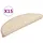 vidaXL Stufenmatte 56 x 17 cm Creme