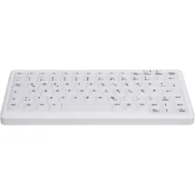 Active Key AK-C4110F Medical Key USB Hygiene-Tastatur Deutsch, QWERTZ Weiß Silikonmembran, Geeignet