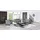 s-style möbel Chesterfield-Sessel Rainsburg Samt 0 x 0 x 0 cm Grau