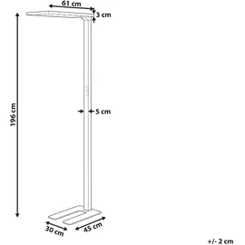 Beliani Beliani, Stehlampe, ORION (8400 lm)