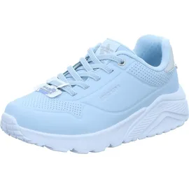 SKECHERS Uno Lite Kinder Blau/Silber 29