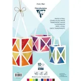 Clairefontaine 10x Transparentpapier Pack.10 Bogen 20x30cm Sortierung 354580C