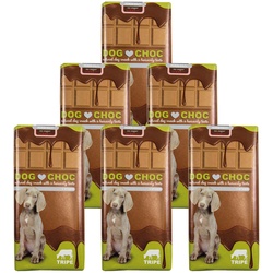 Hundeschokolade mit Pansen - Schokolade speziell für Hunde! 6 St