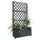 Westmann Dekora 7 Pflanzkasten mit Rankgitter 90 x 43 x 184 cm Anthrazit