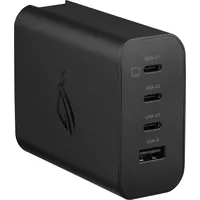 Asus ROG 140W USB-C Ladegerät GaN Universal Schwarz AC Schnellladung Drinnen