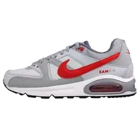 NIKE Air Max Command Herren Laufschuhe Sneaker Schuhe, White Pure Platinum Cool Grey University Red, 42.5 EU - 42.5 EU