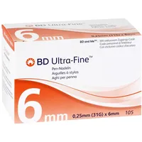 c p c medical gmbh & co. kg BD Ultra-fine Pen-Nadeln 6 mm 31 G 0,25 mm
