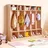 Vevor Offener Kinderkleiderschrank aus Holz, Kindergarderobe mit 10 Haken & 15 Fächern (5 Groß + 10 Klein), Garderobenregal & Aufbewahrungsregal für Kinderzimmer Zuhause Kindergarten Kita