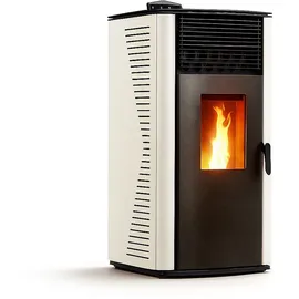 SANNOVER Pelletofen Anita weiß 15 kW