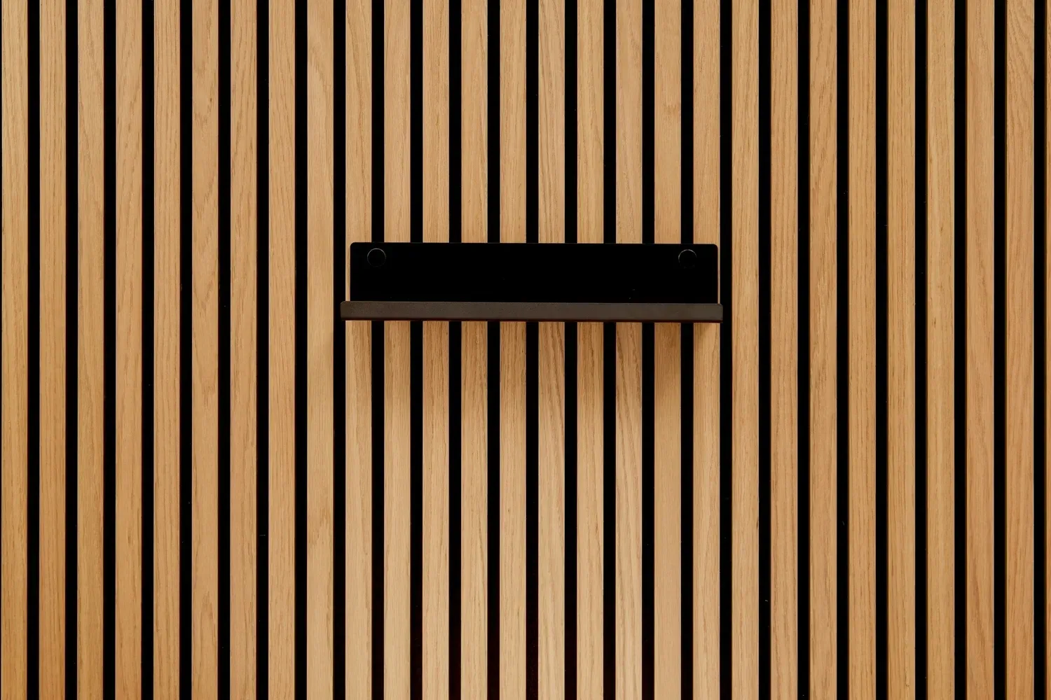 ter Hürne SilentDesign LivingWall Anbauelement Metall pulverbeschichtet schwarz Small Lasse Small Function 410x80x85 mm
