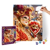Schipper Arts & Crafts Malen nach Zahlen Karneval in Venedig (609130869)