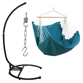 AMANKA Hängesessel 210 cm Blau